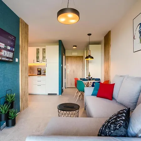 Z 1 Sypialnią Hiszpanski 40 F Perłowa Przystań - Apartament Kołobrzeg